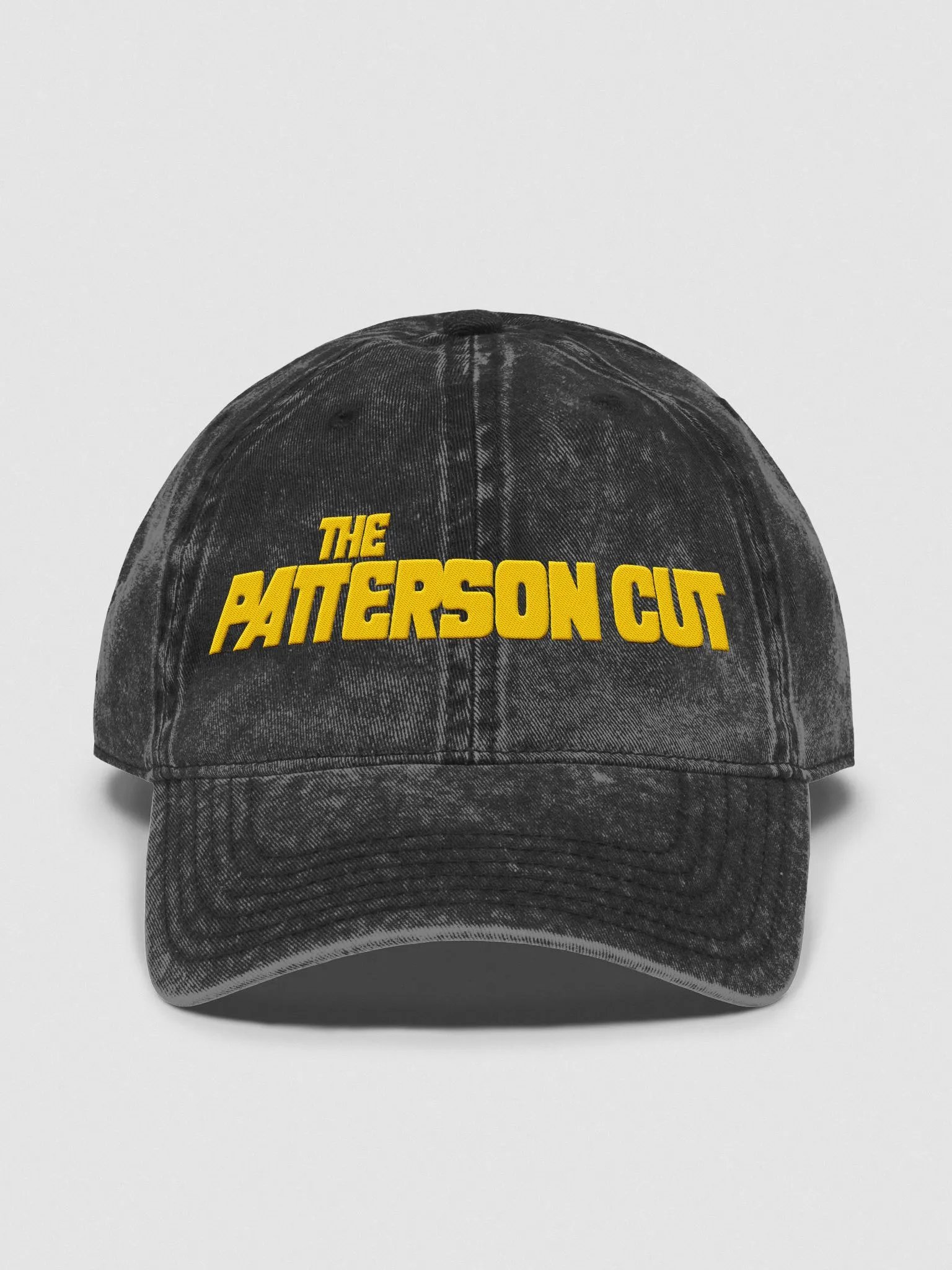 The Patterson Cut Retro Logo [Yellow] Vintage Wash Hat product image (3)