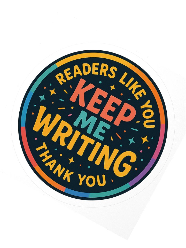 Readers Like You Keep Me Writing Circle 1 product image (6)