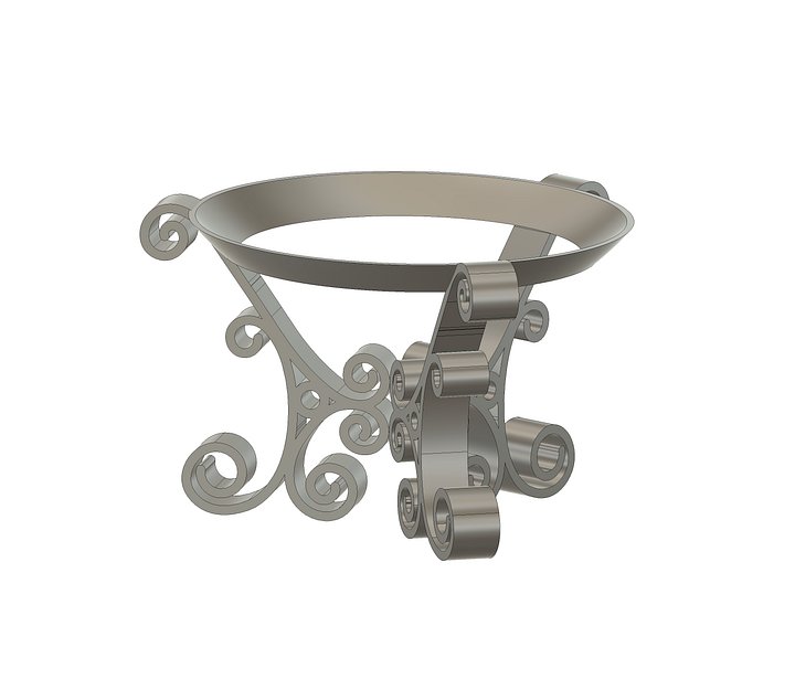 Madame Leota Crystal Ball Stand 3D Model product image (1)