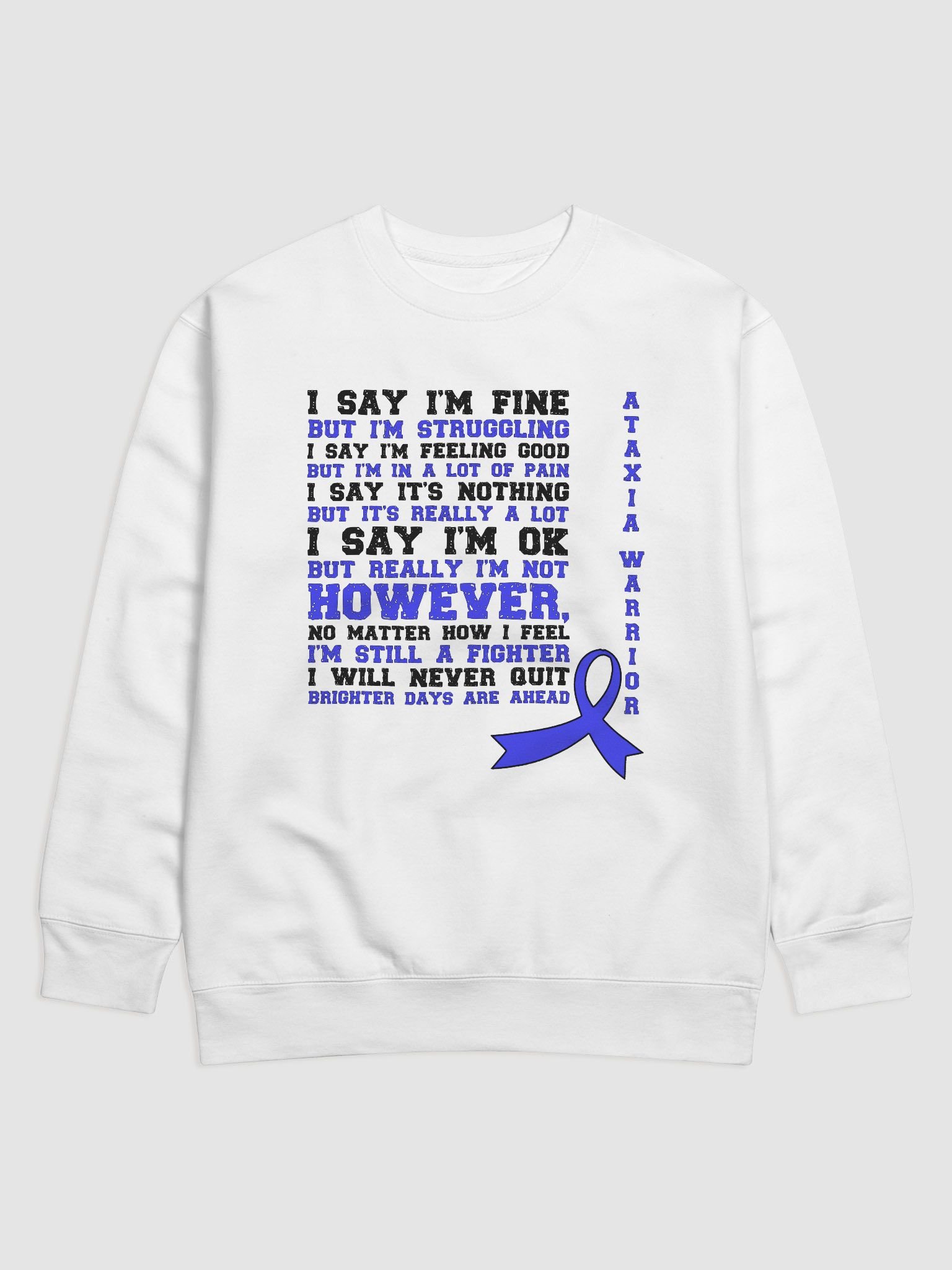 Ataxia Warrior Sweatshirt product image (8)