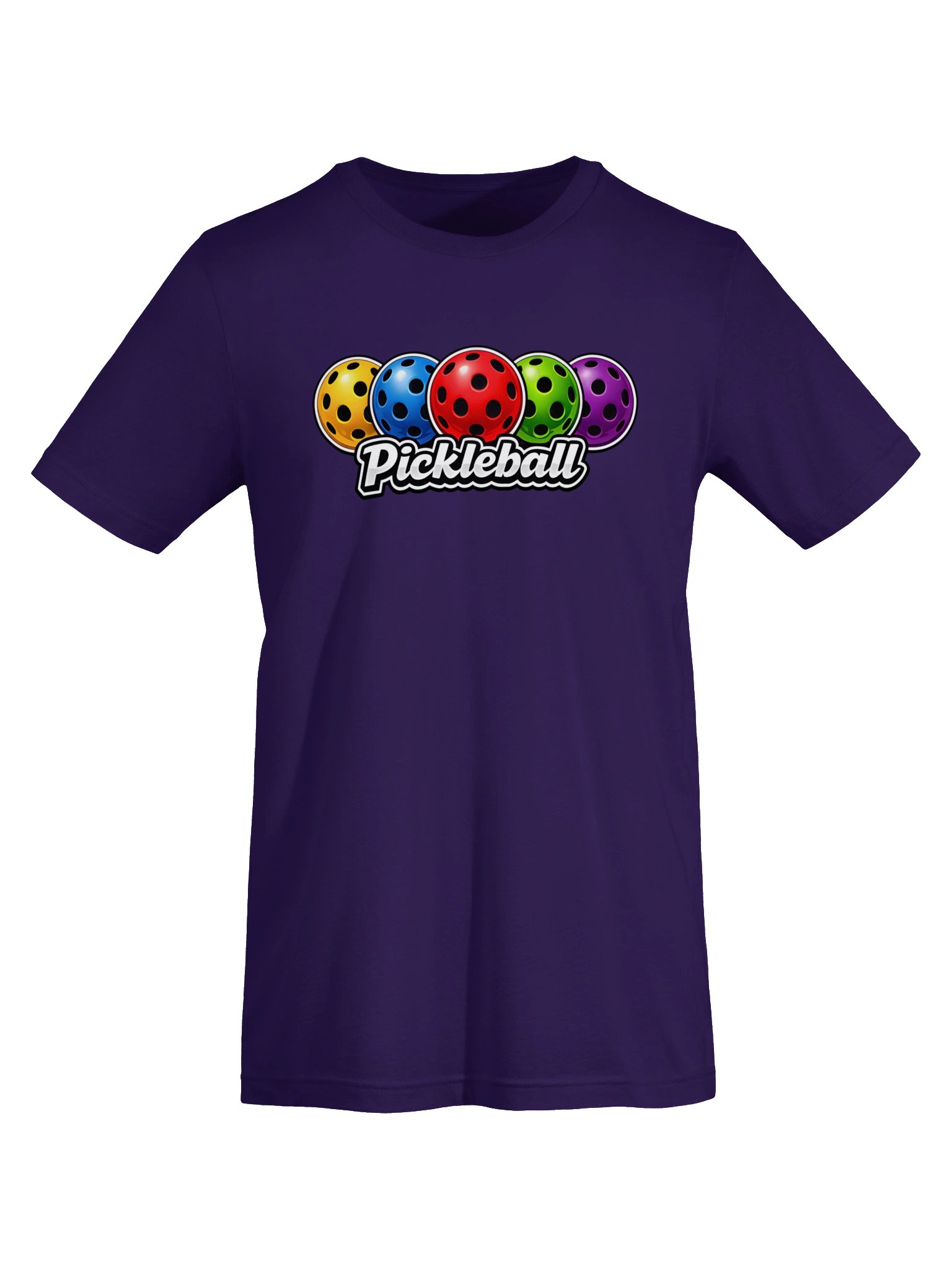 Colorful Pickleball Logo Tee product image (23)
