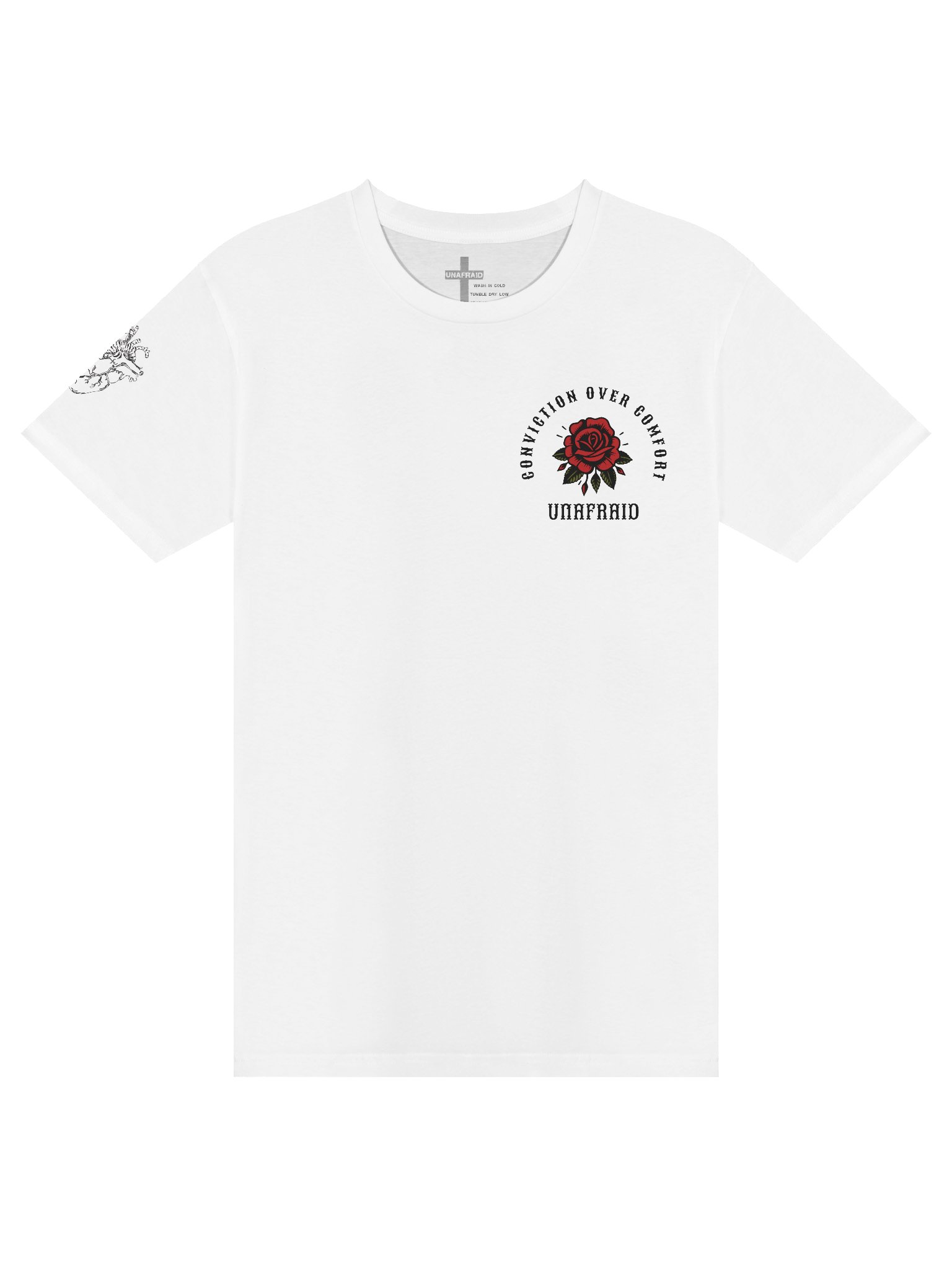 Conviction Over Comfort Premium Heavyweight T-Shirt product image (3)