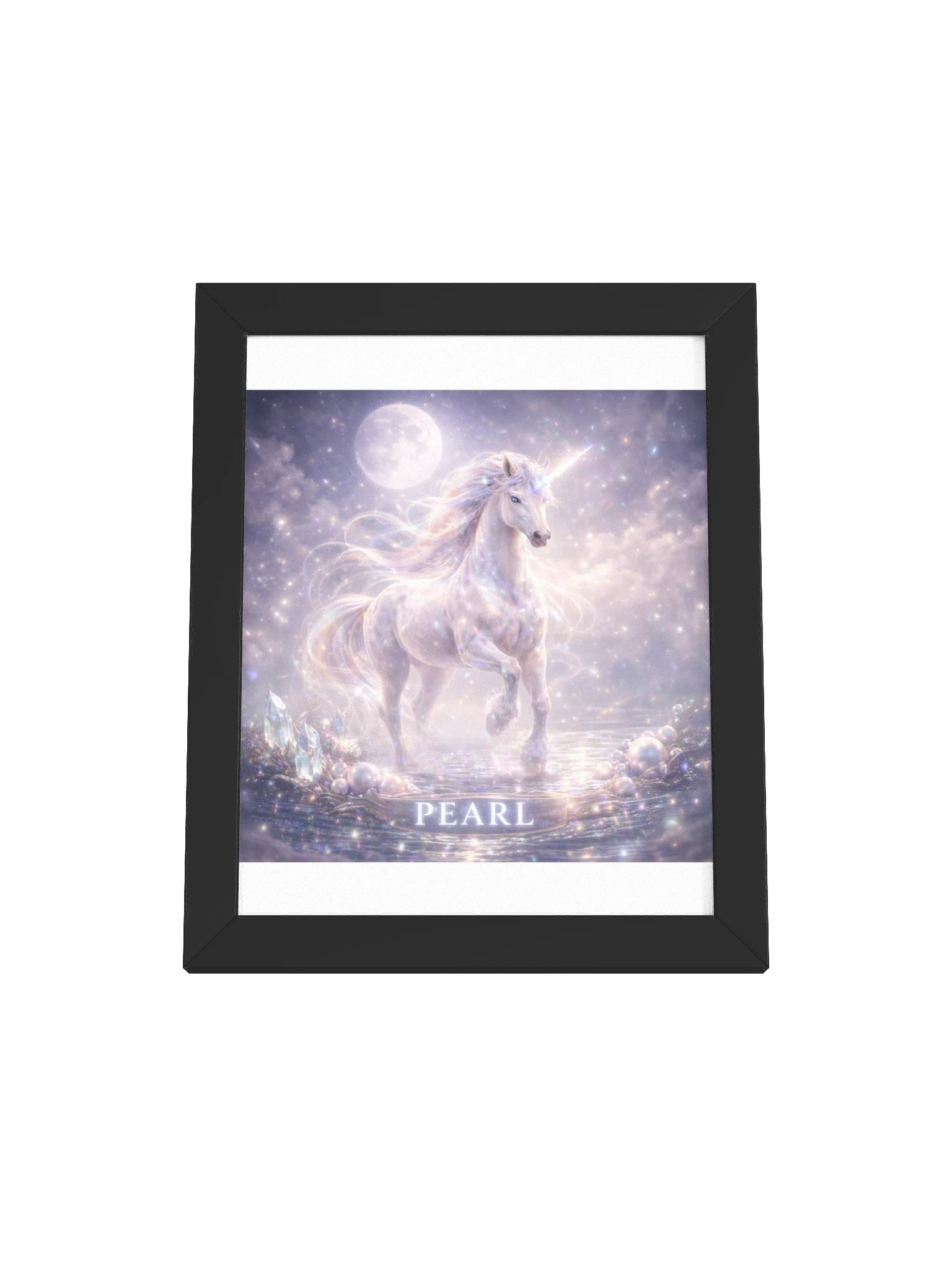Pearl Unicorn Framed Poster product image (97)