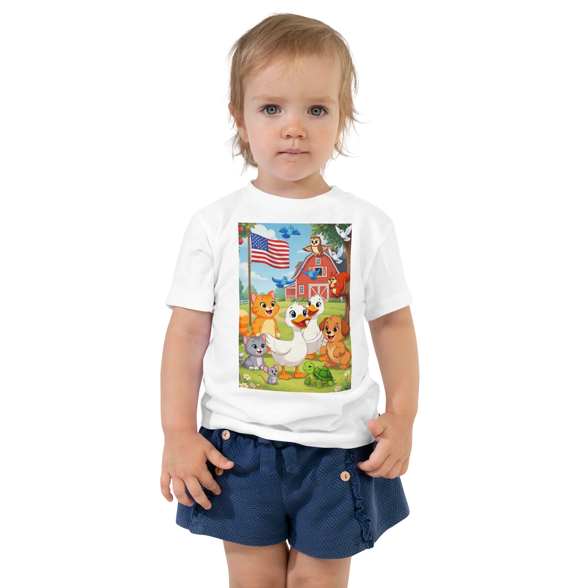 Cute Farm Animals Toddler Tee product image (1)