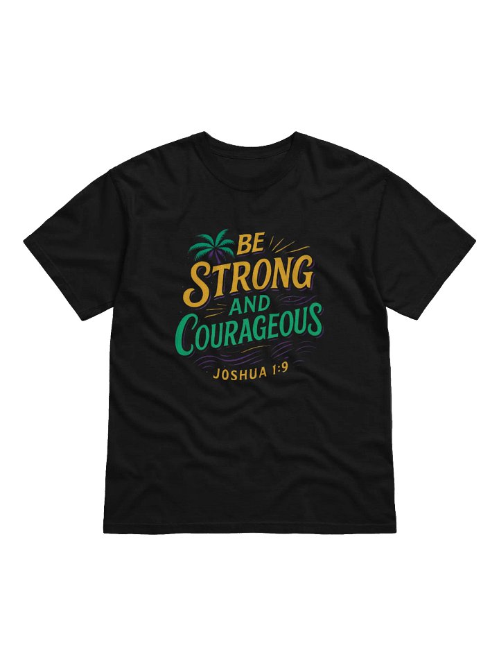 “Unshaken” Vintage Faith Tee – Joshua 1:9 (Comfort Colors 1717) product image (5)
