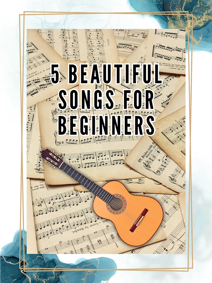 5 Beautiful Songs for Beginners product image (1)