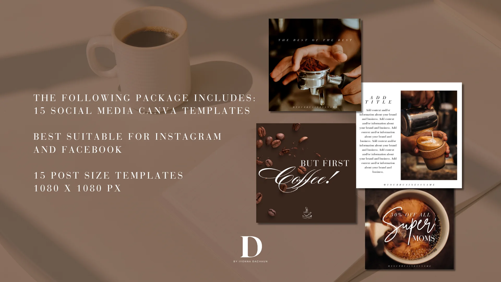 SOCIAL MEDIA CANVA TEMPLATES product image (2)