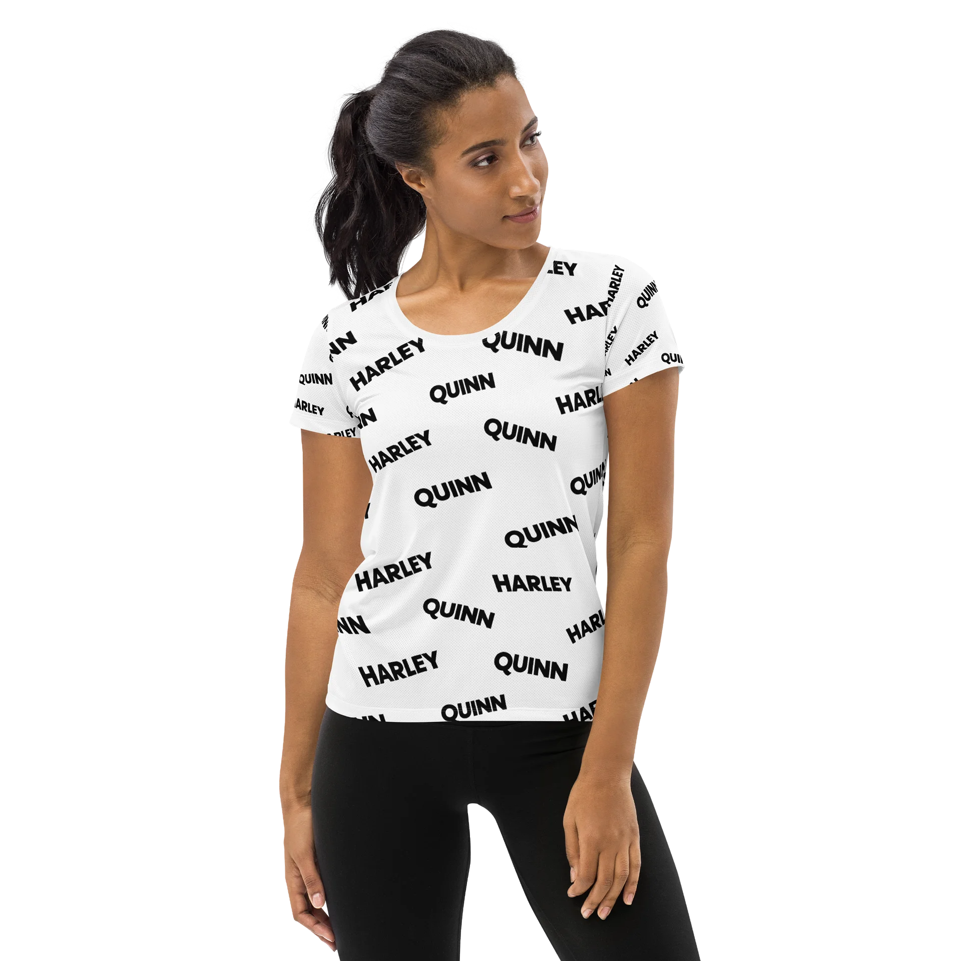 Birds of Prey Harley Quinn Signature Text Tee – Cosplay Replica product image (2)