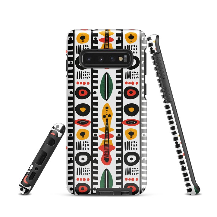 Afrobeat Harmony Tough Samsung® S20 S21, S22, S23, S24, S25, Plus, Ultra Cases. product image (1)