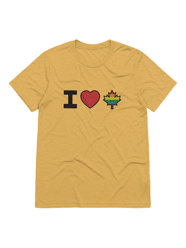 I Love Canada 2SLGBTQ+ Pride T-Shirt product image (1)