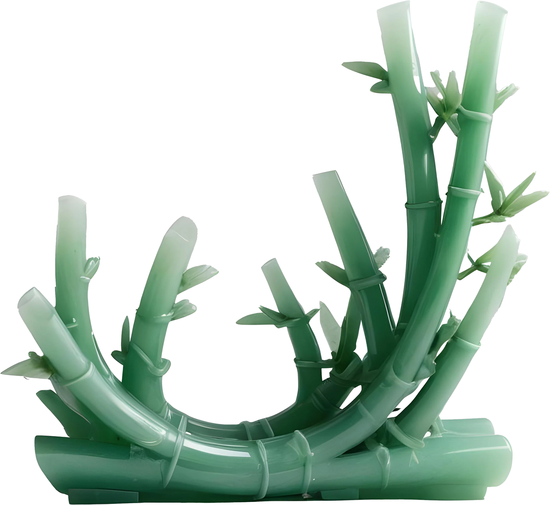 Zen Jade Spa Décor Set – 9 Elegant Pieces + Mystery Gift, PNG product image (5)