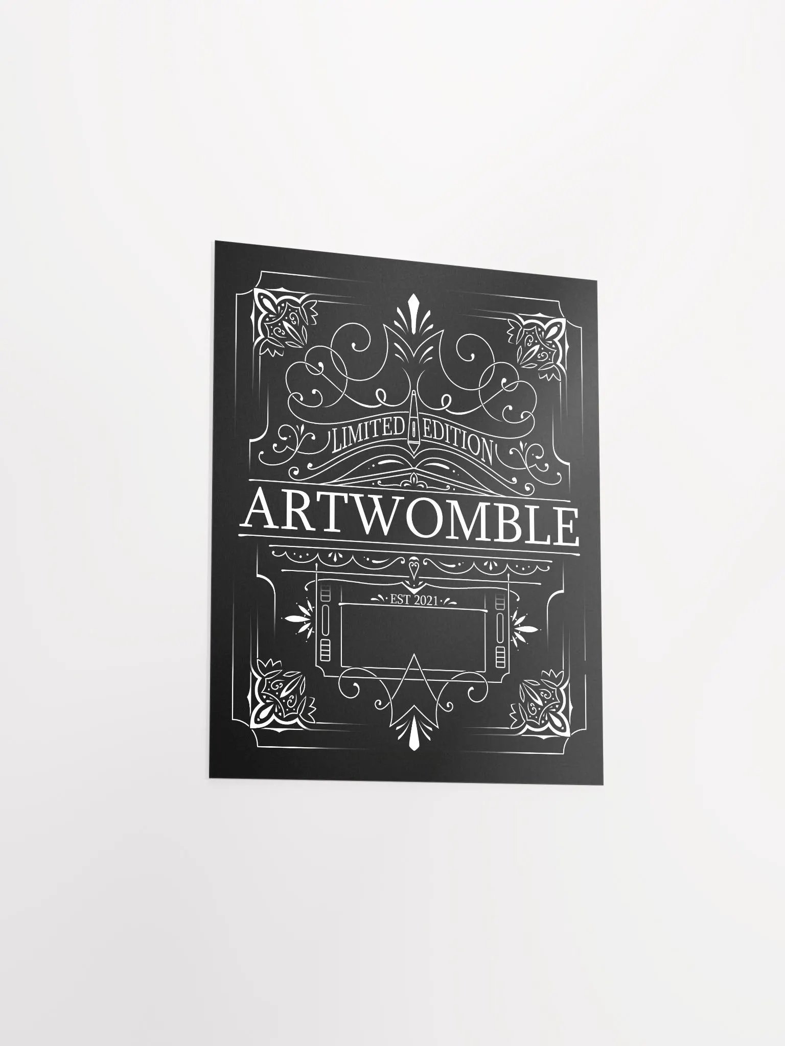 Artwomble Poster - Black product image (7)
