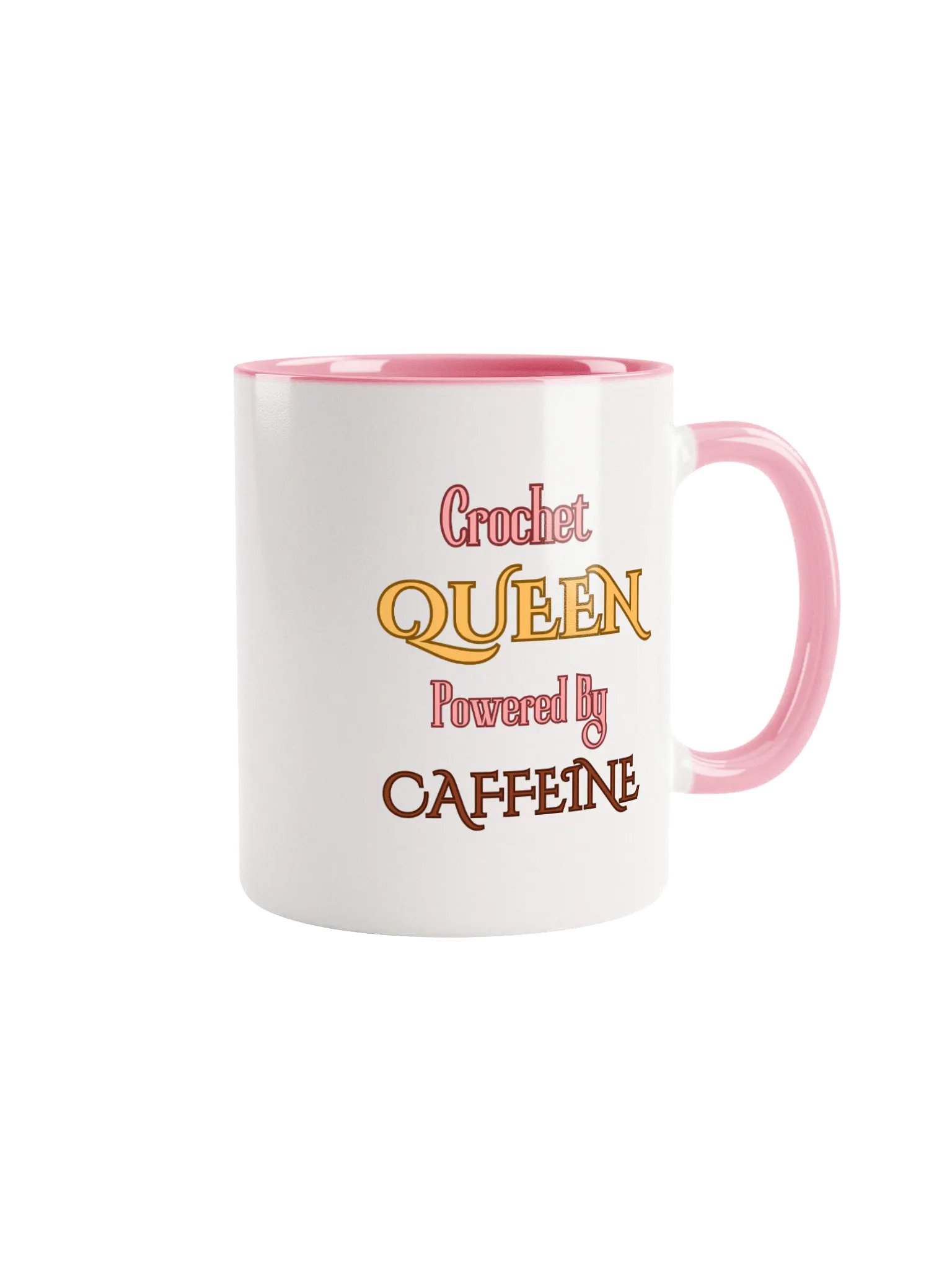 "Crochet Queen Powered By Caffeine" Coffee Mug product image (51)