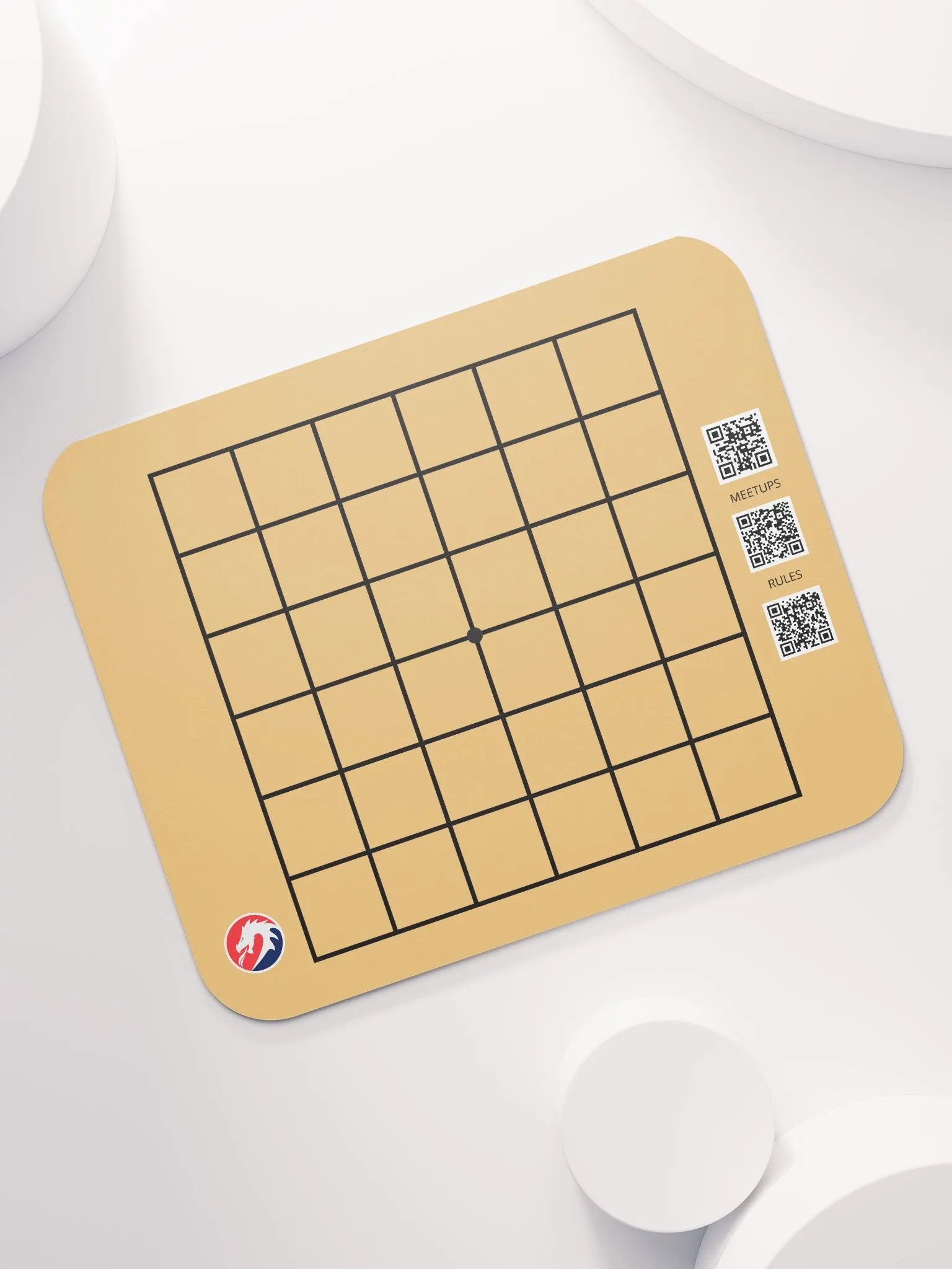 Go Board Mouse Pad 7x7 product image (7)
