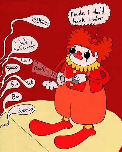 A doodle? In this day n age? Yeah baby yeah, listen up, Comedy Festival is happening right now, I have a show starting in wel...