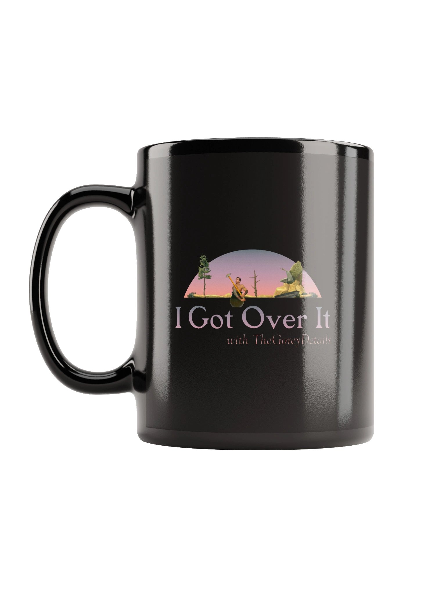 I Got Over It - Black Glossy Mug product image (1)