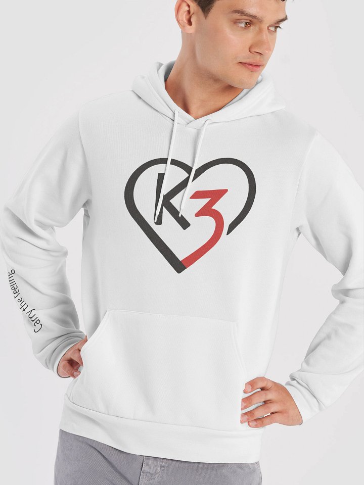 Carry the Feeling™ | CORE Heartmark Signature Hoodie (Black Logo) | Everyday Fit product image (1)