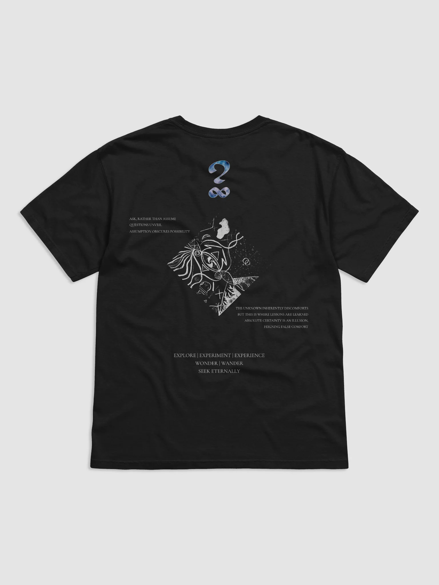 INFINITE INQUIRY [abstraction002] //shirt product image (1)
