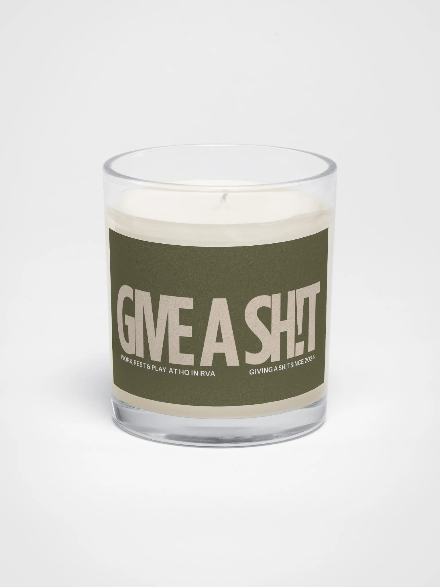 HQ GIVE A SH!T Candle product image (1)