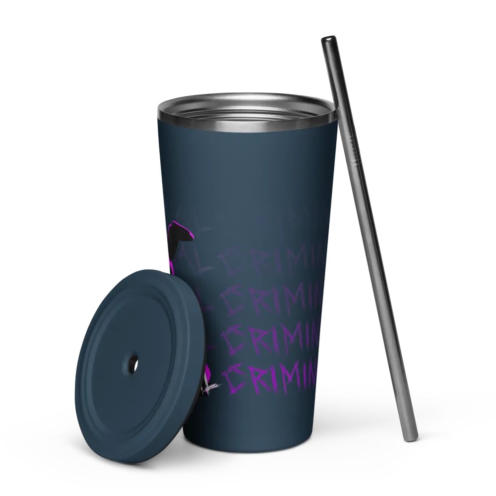 CRIMINAL - Eco-Friendly Tumbler! product image (7)