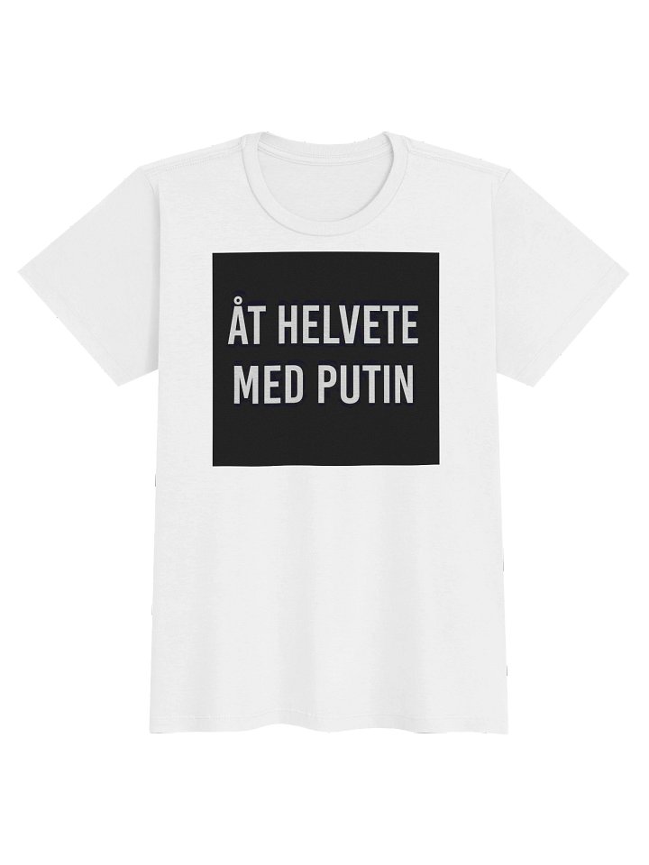 Åt helvete med Putin - Svart bakgrund (Dam T-shirt) product image (8)