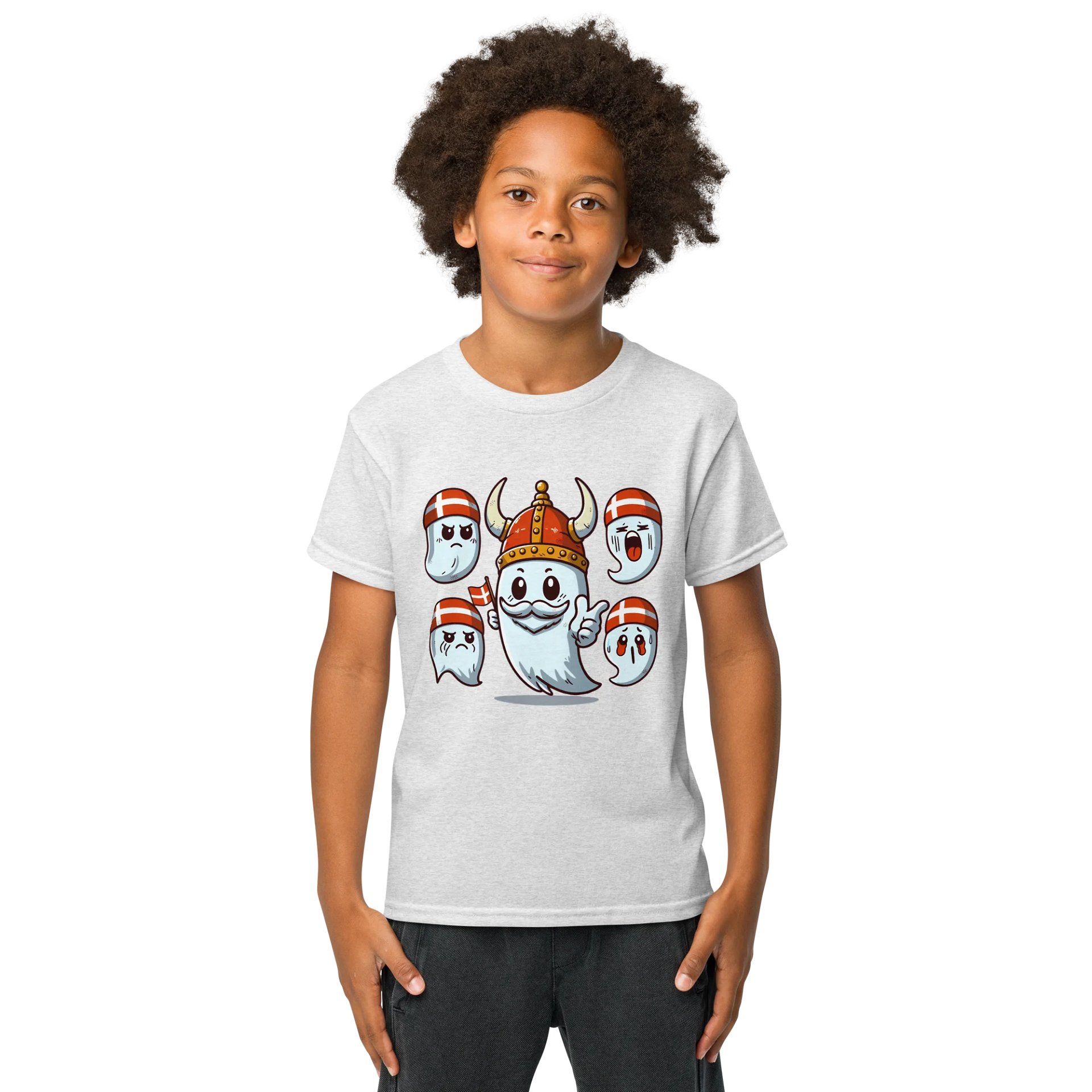 Danish Viking Ghosts Expressive Youth Tee product image (8)