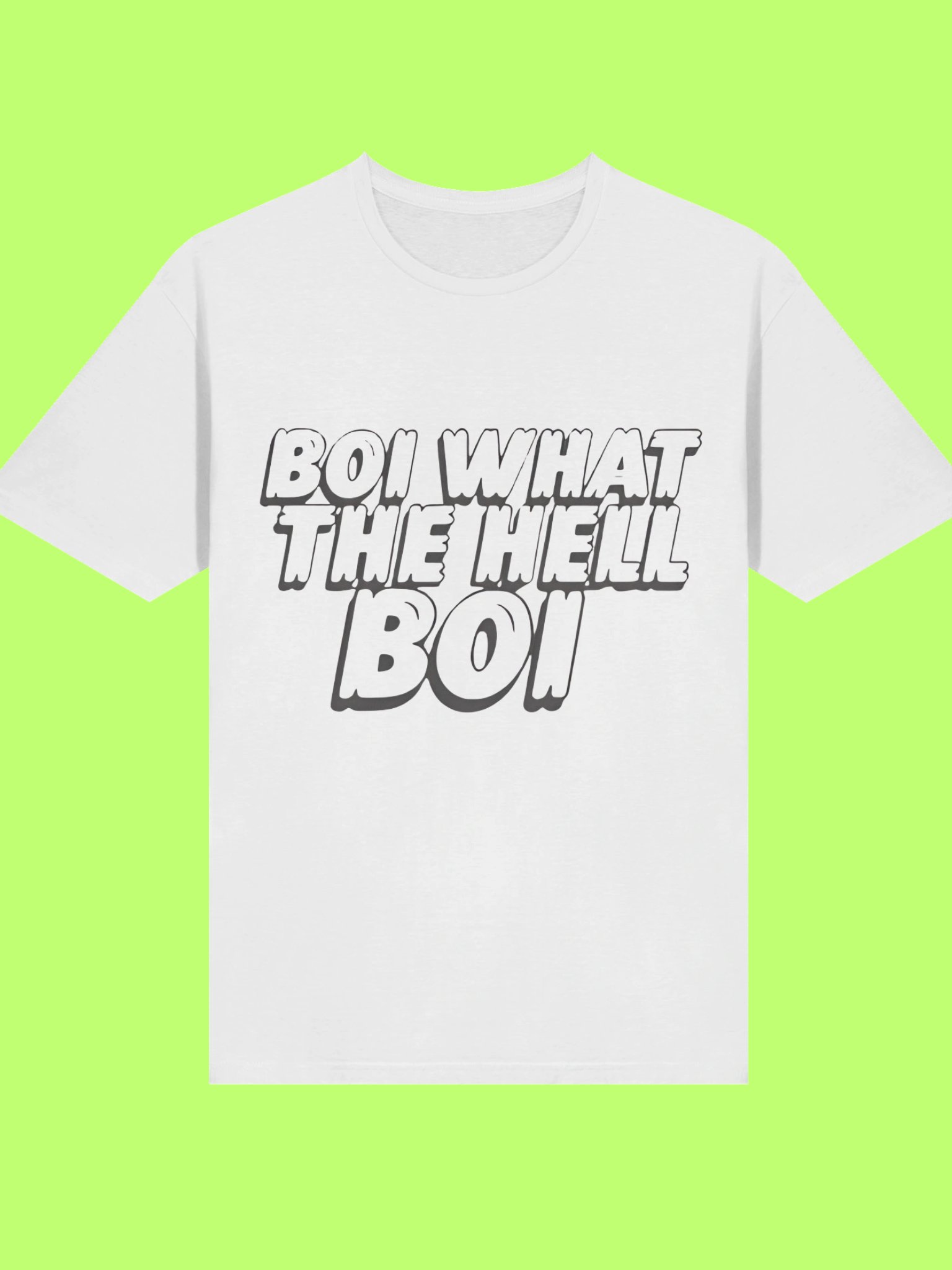 Boi What The Hell Boi Shirt product image (2)