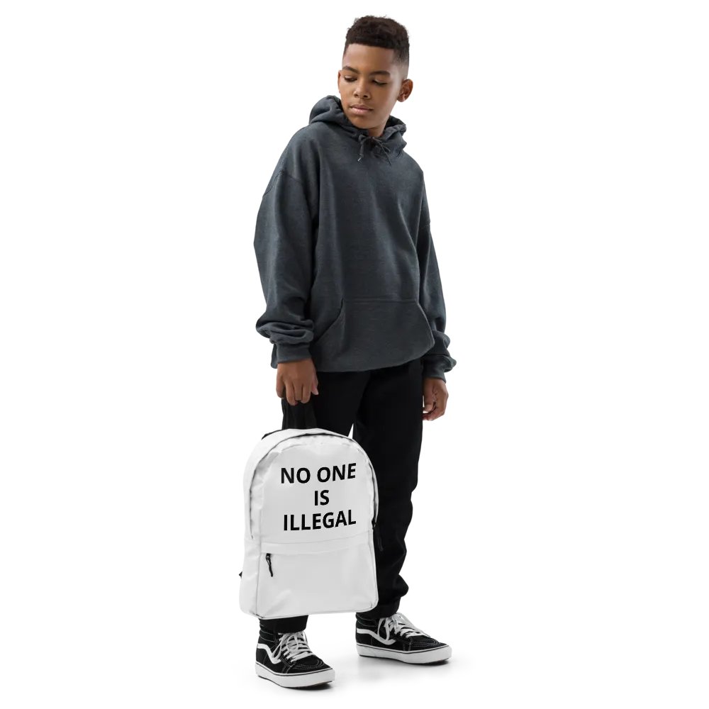 Pris - No One Is Illegal- back pack product image (6)