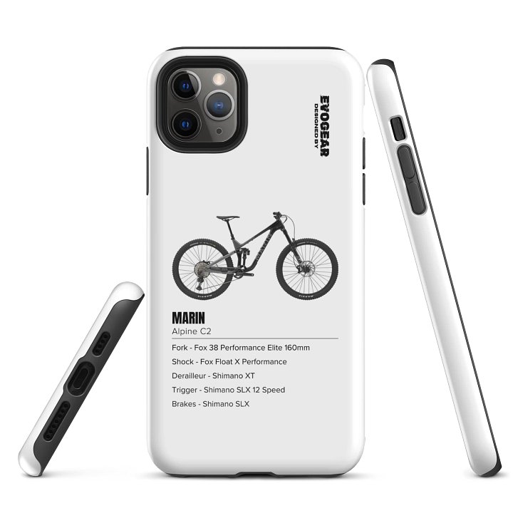 White MARIN Alpine C2 iPhone Case product image (5)