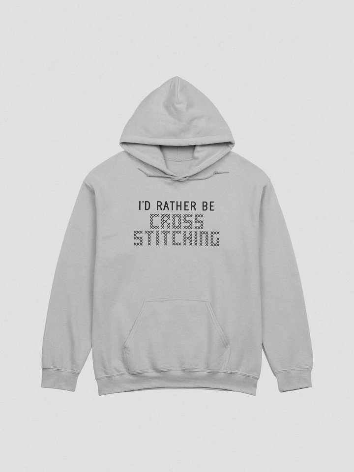 I'd Rather Be Cross Stitching Unisex Hoodie product image (1)