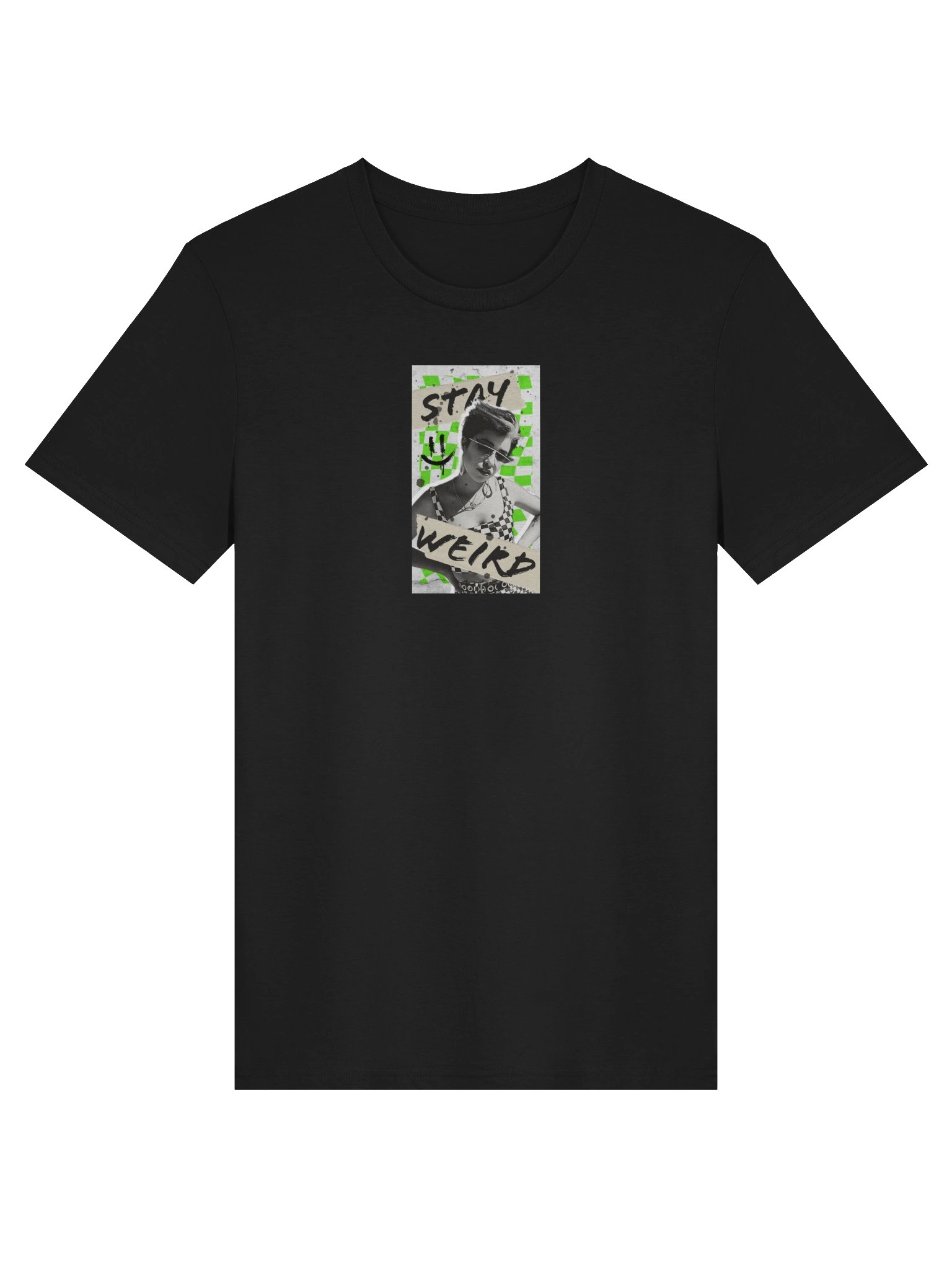 Stay Weird Punk Collage Tee product image (4)
