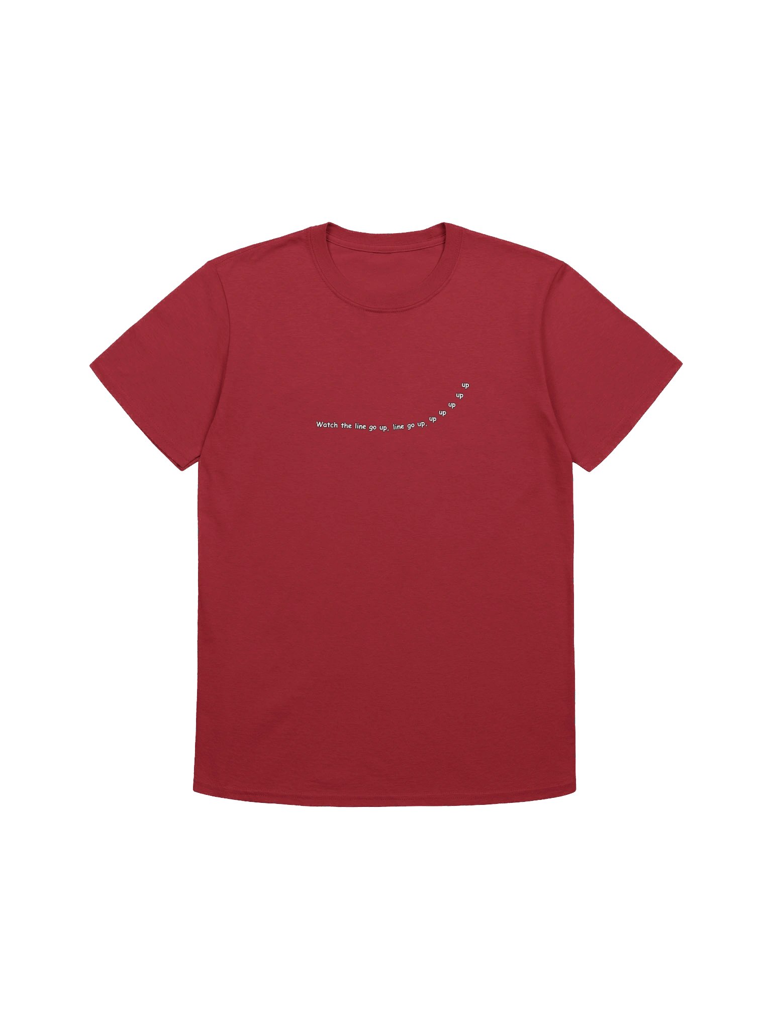 Watch The Line Go Up T-Shirt product image (3)