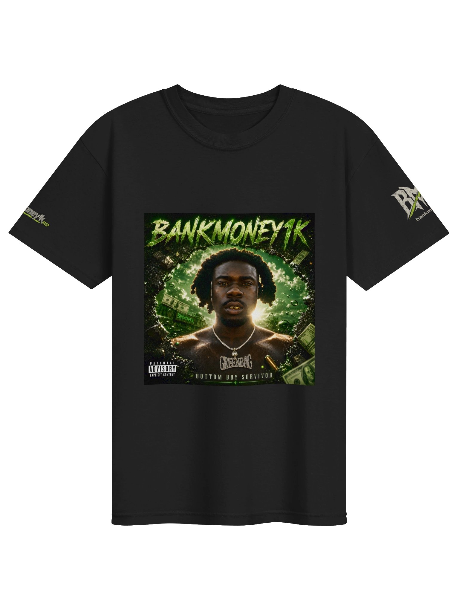 Bottom Boy Survivor Comfort Colors® Heavyweight Album Tee — First Edition product image (3)