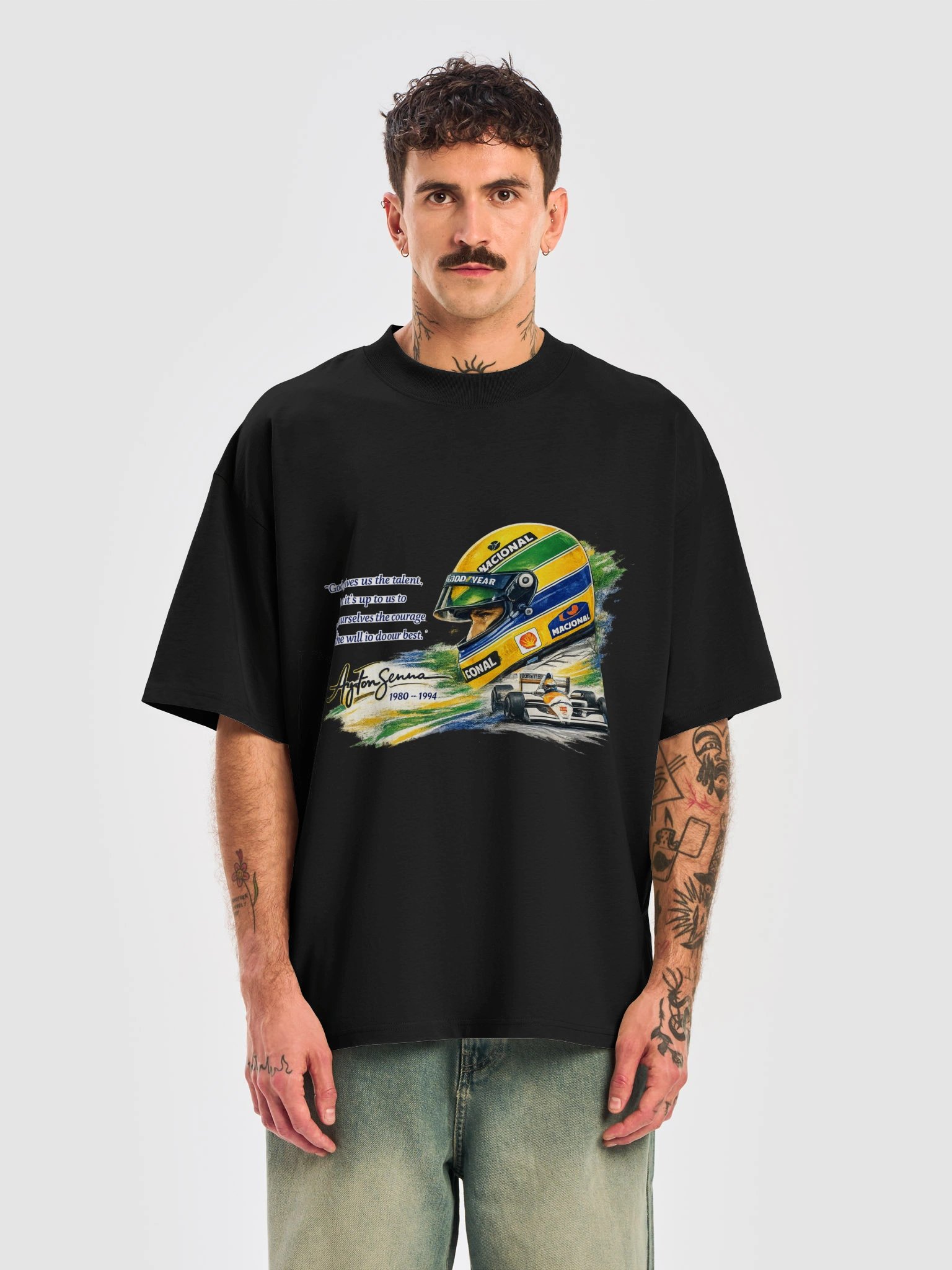 Limitless Speed Oversized T-Shirt product image (5)