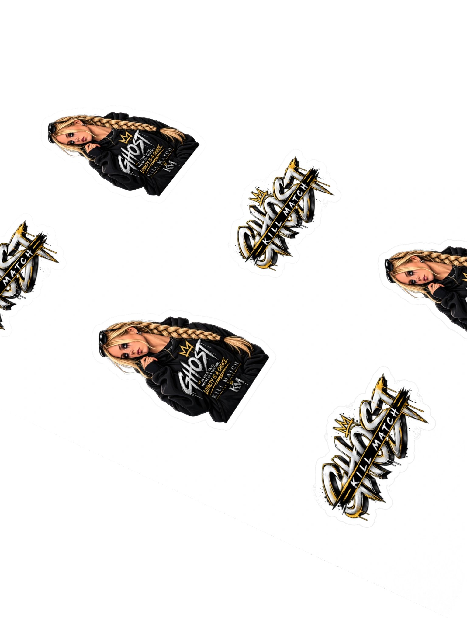 GHOST — KILL MATCH Sticker Sheet product image (2)