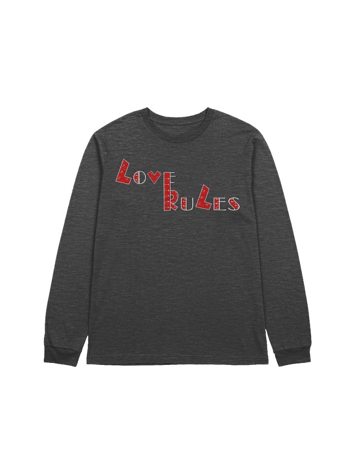 LOL love rules female long sleeve tee product image (1)