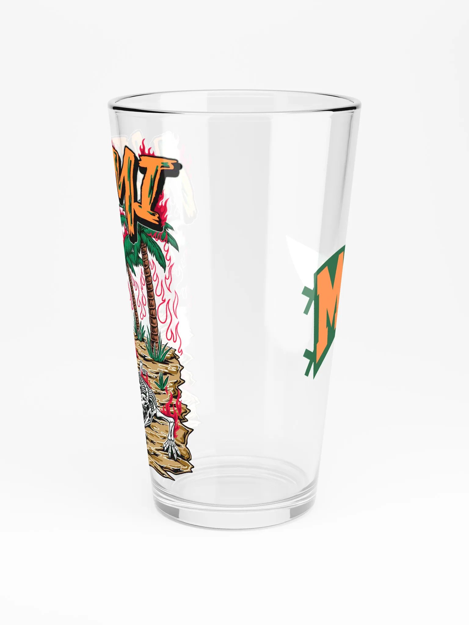 Welcome to Miami Football Glass product image (3)