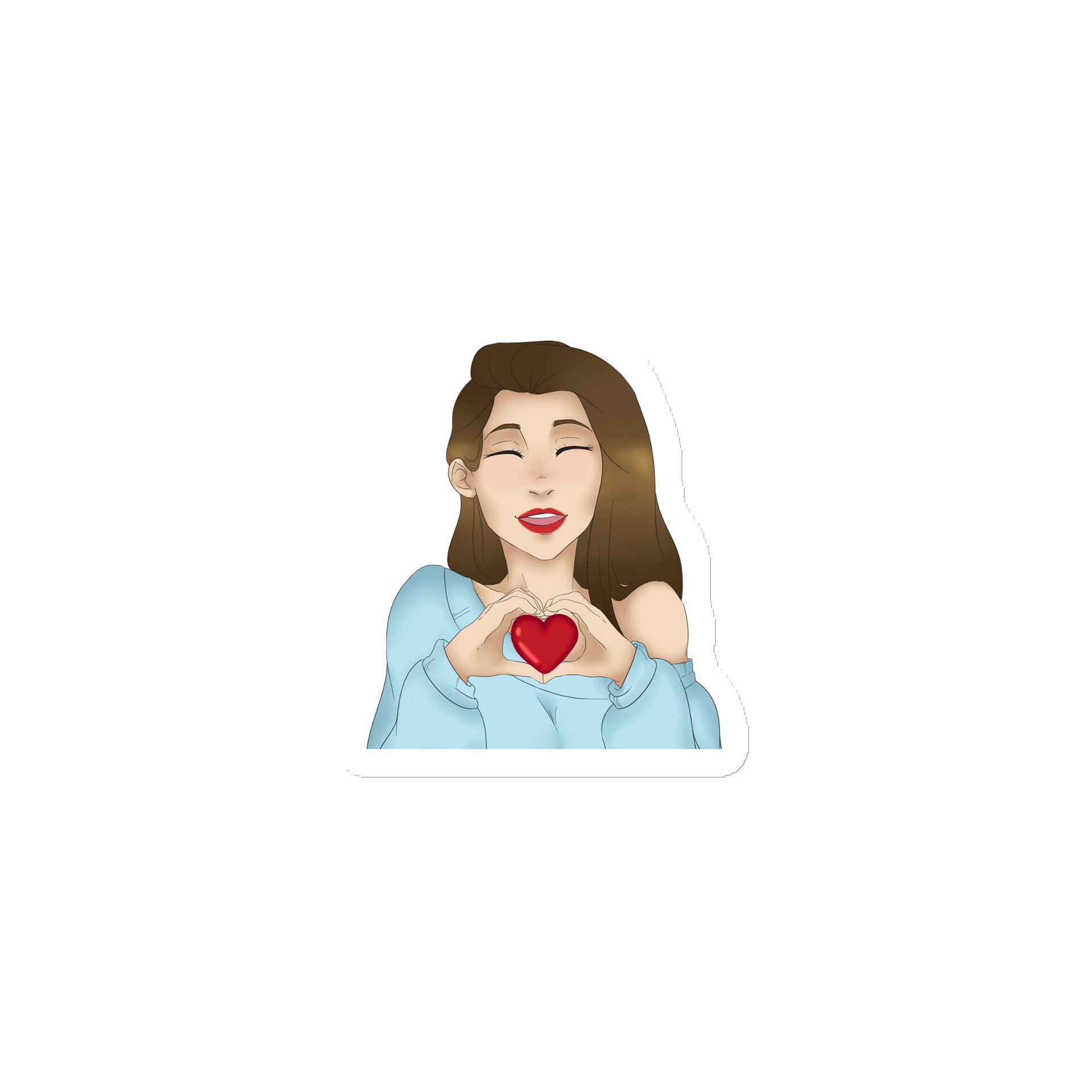 Apple love magnet product image (1)
