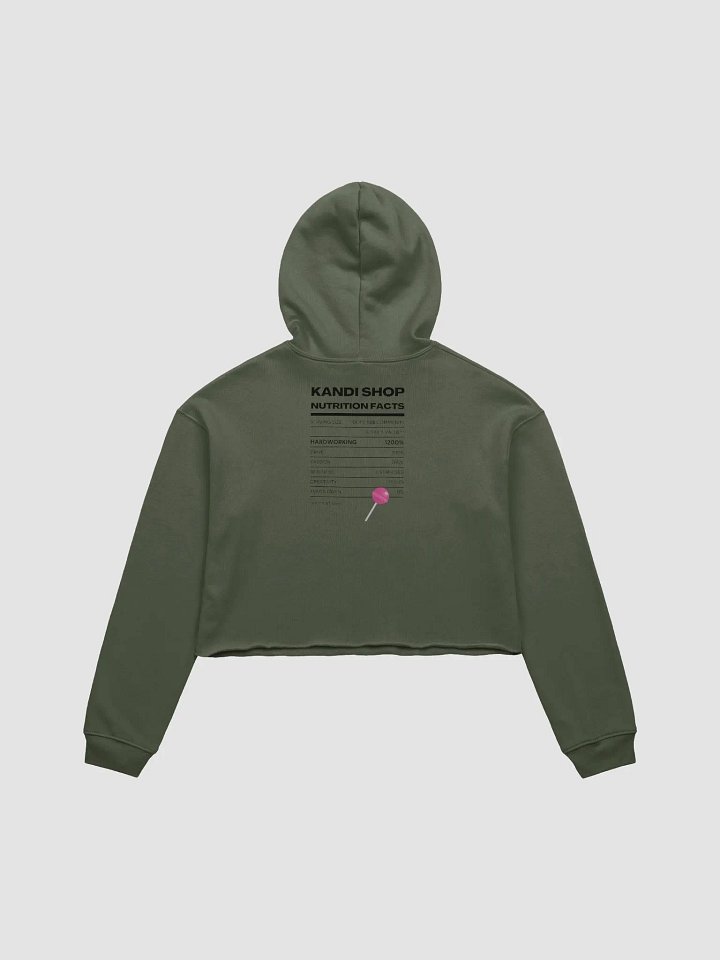Self Made Crop Top Hoodie product image (2)