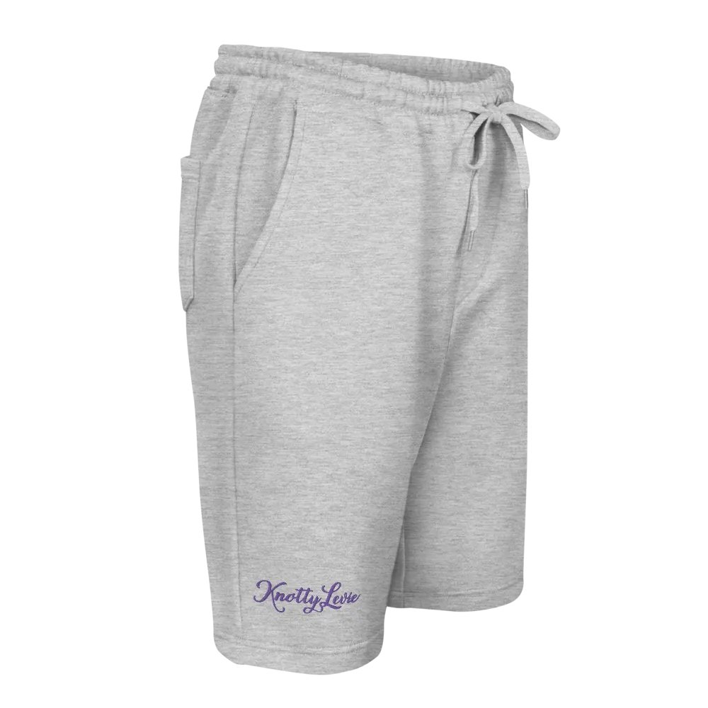 Knotty Levie embroidered Fleece Shorts product image (30)
