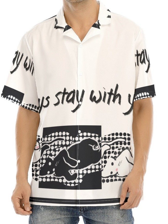 Stay With You Graphic Cuban Shirt product image (1)
