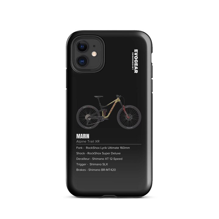 Black MARIN Alpine Trail XR iPhone Case product image (47)