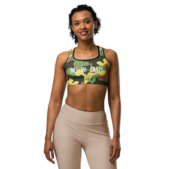 |ME| -uh- CRATS Camo Sports Bra 🖤🌿 product image (1)