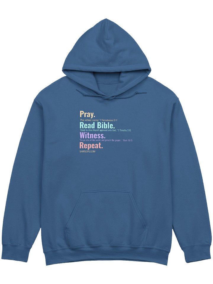 Pray Read Bible Witness Repeat Hoodie product image (3)