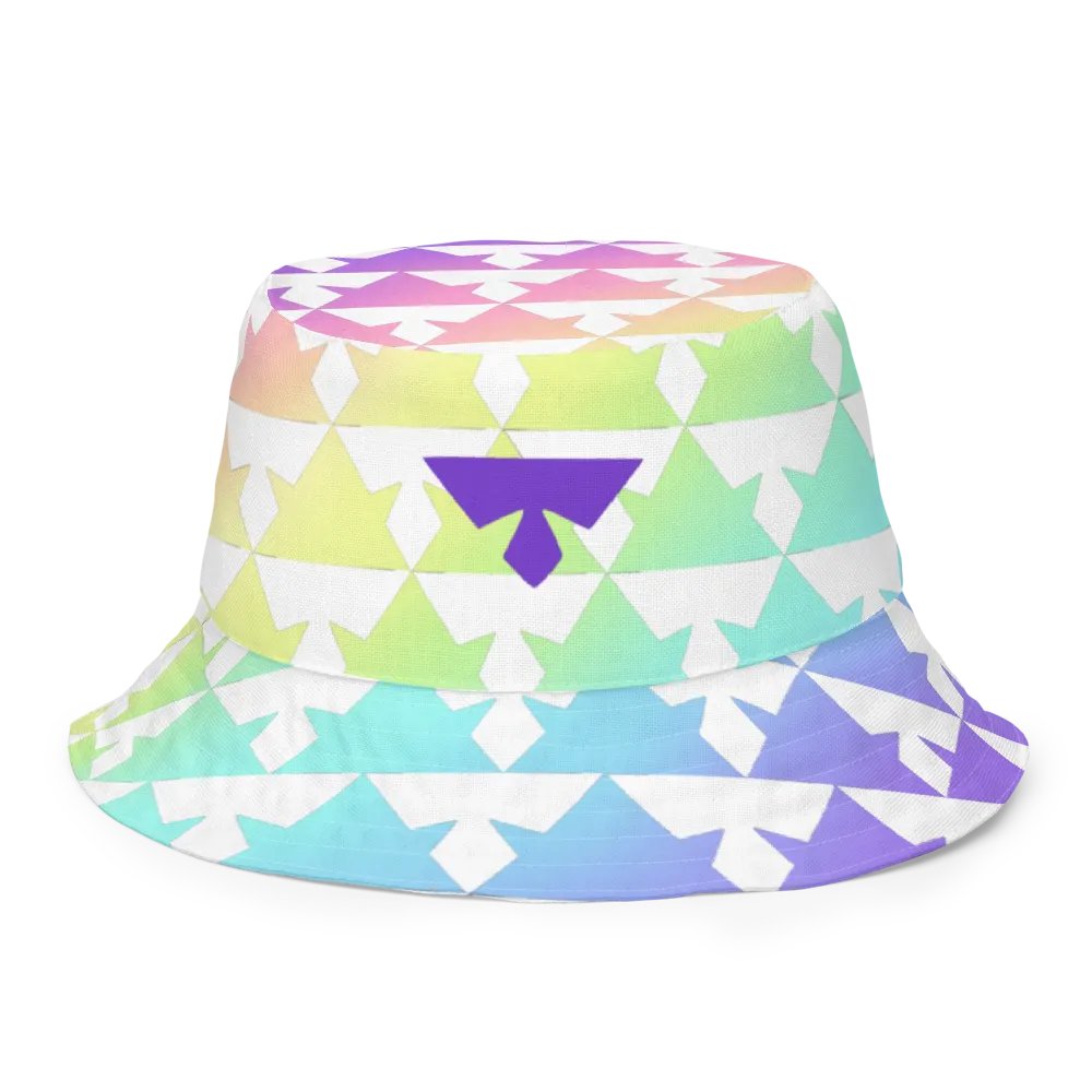 Rainbow Reversible Bucket Hat product image (9)