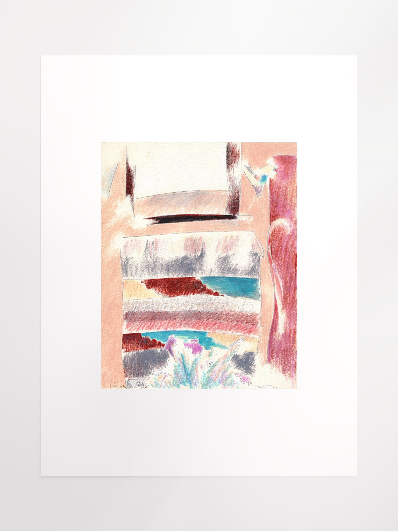 Wall Study 09.21.83 print product image (2)