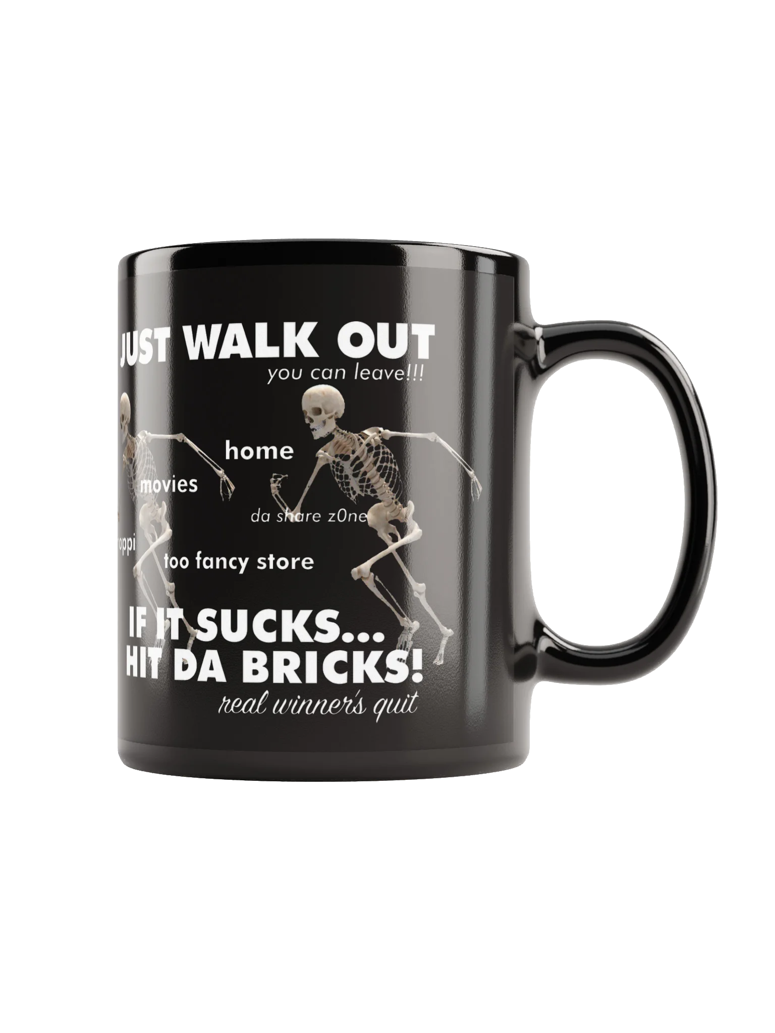 JUST WALK OUT MUG product image (1)