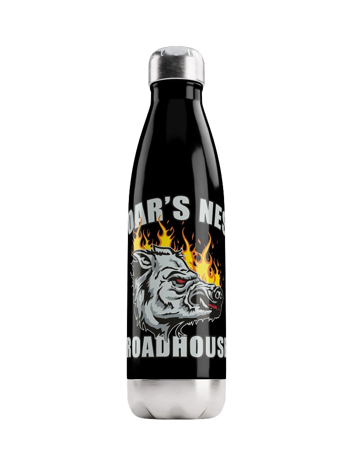 Flaming Boar Stainless Steel Water Bottle product image (2)