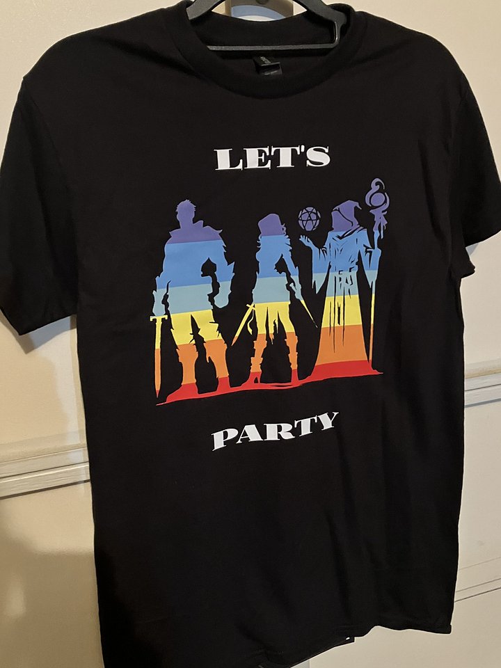 Let's Party T-Shirt (Pride Edition) product image (1)