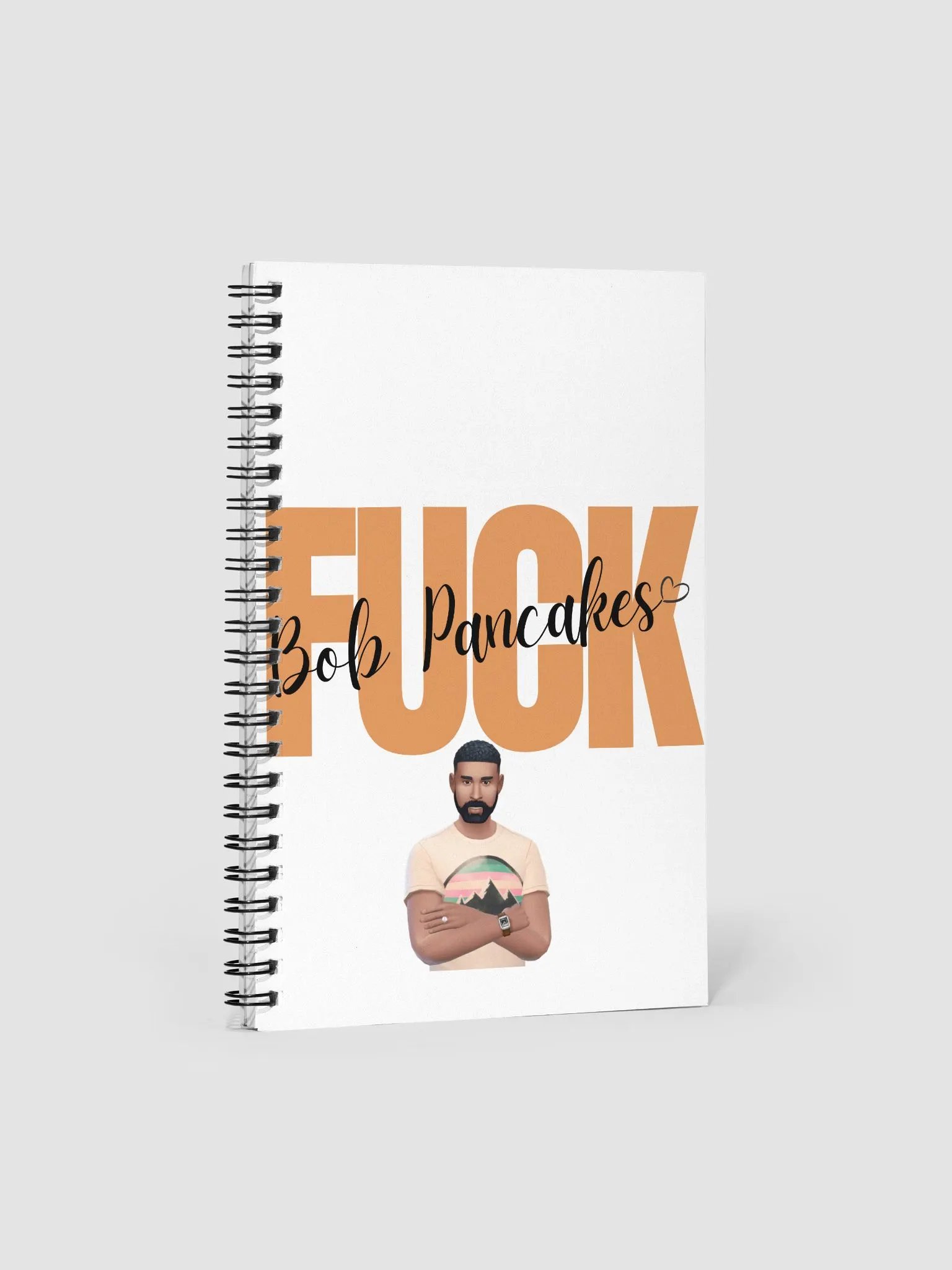 F*CK Bob Pancakes notebook product image (1)